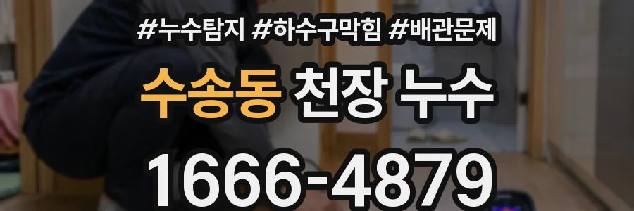 수송동 천장 누수