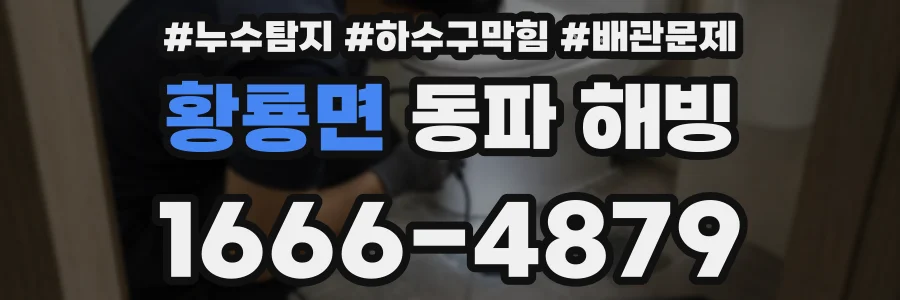황룡면 동파 해빙