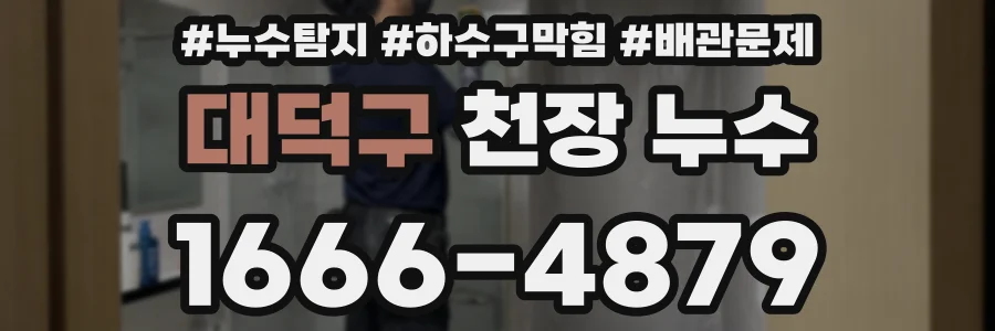 대덕구 천장 누수
