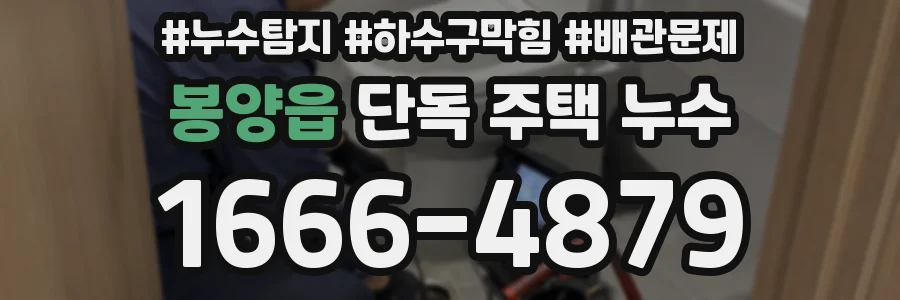 봉양읍 단독 주택 누수
