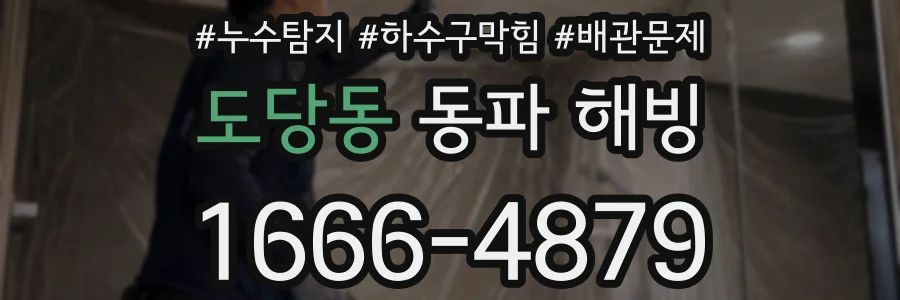 도당동 동파 해빙