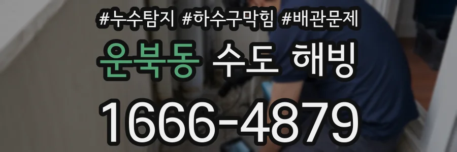 운북동 수도 해빙