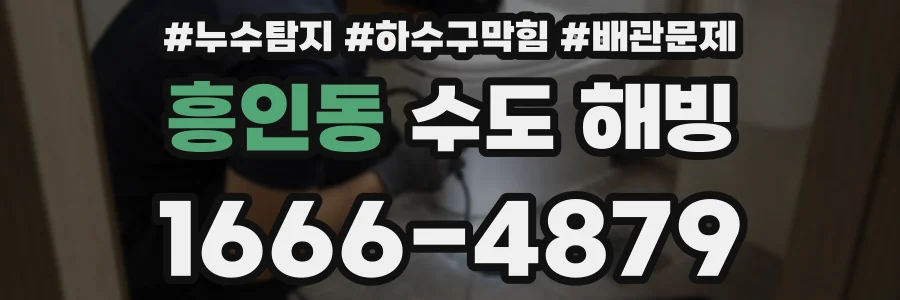 흥인동 수도 해빙