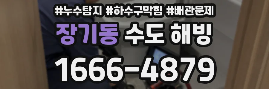 장기동 수도 해빙