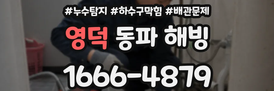 영덕 동파 해빙