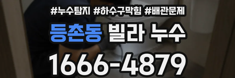 등촌동 빌라 누수