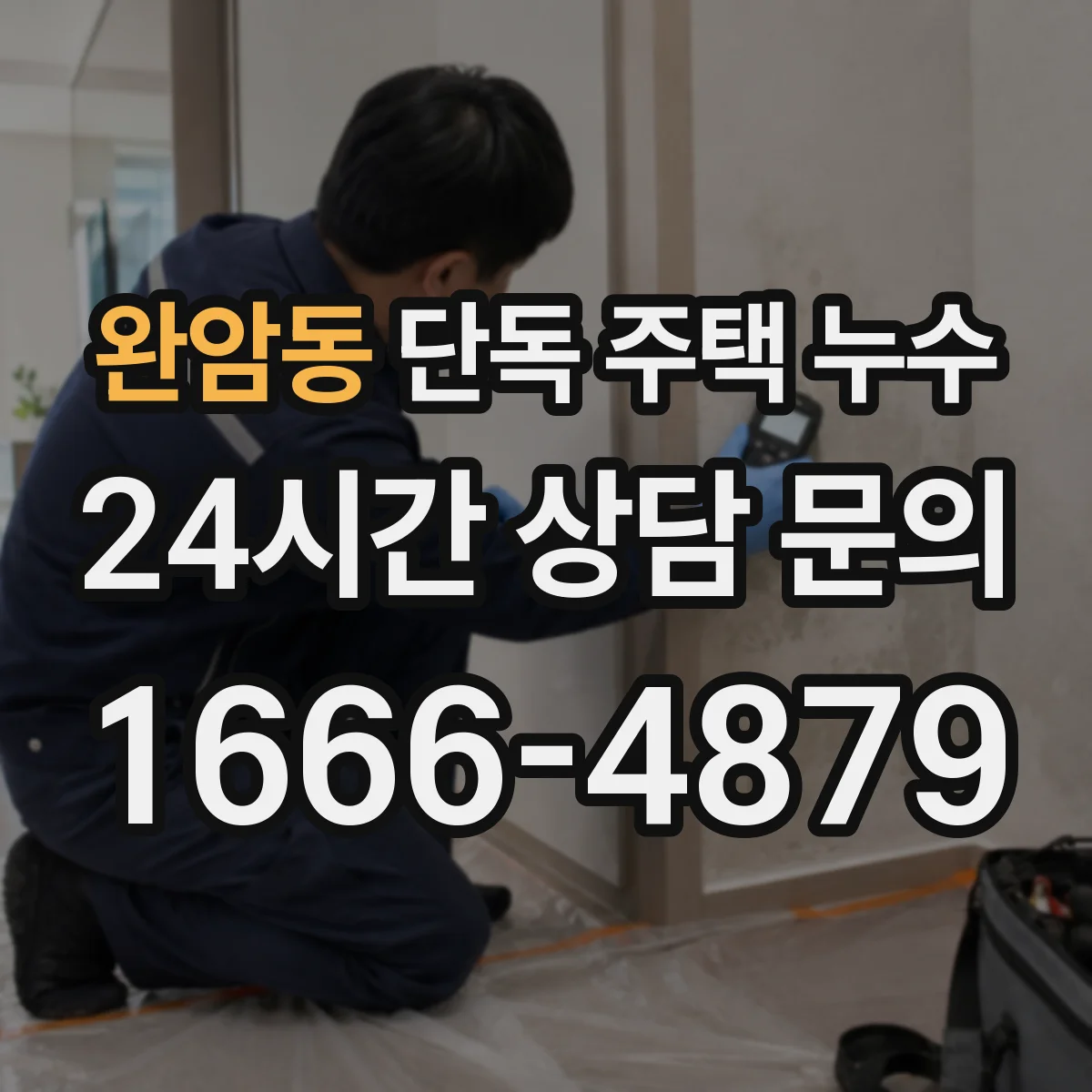 완암동 단독 주택 누수