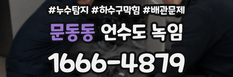 문동동 언수도 녹임