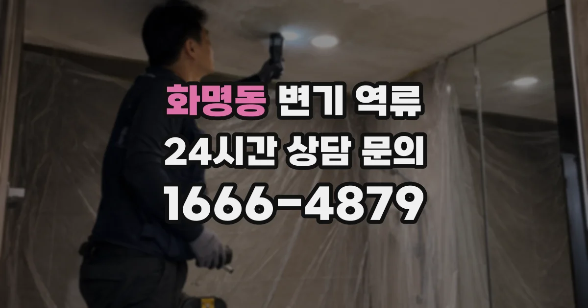 화명동 변기 역류