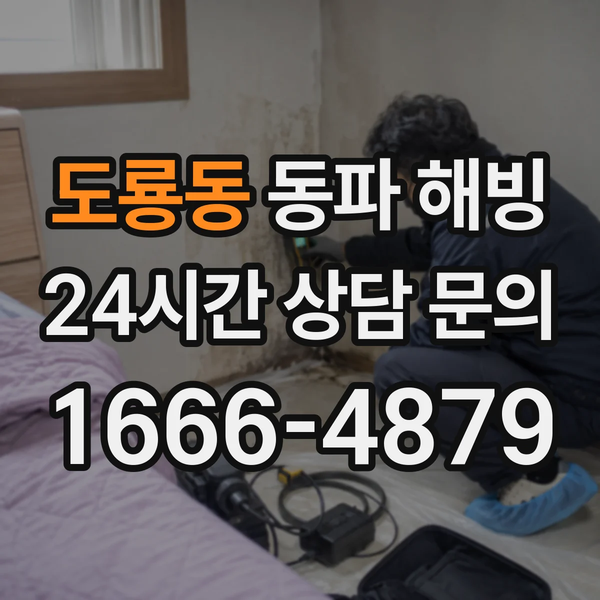 도룡동 동파 해빙
