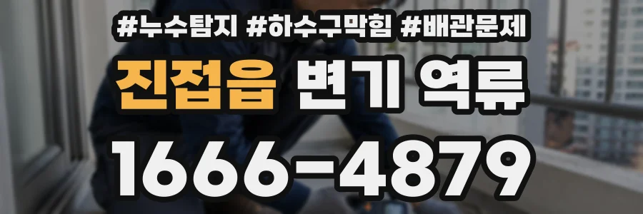 진접읍 변기 역류