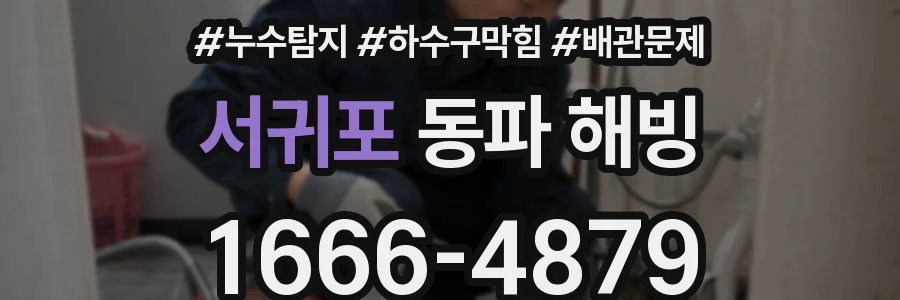 서귀포 동파 해빙