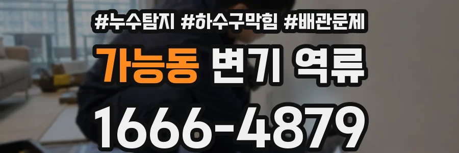가능동 변기 역류
