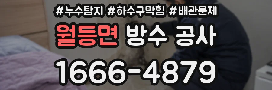 월등면 방수 공사