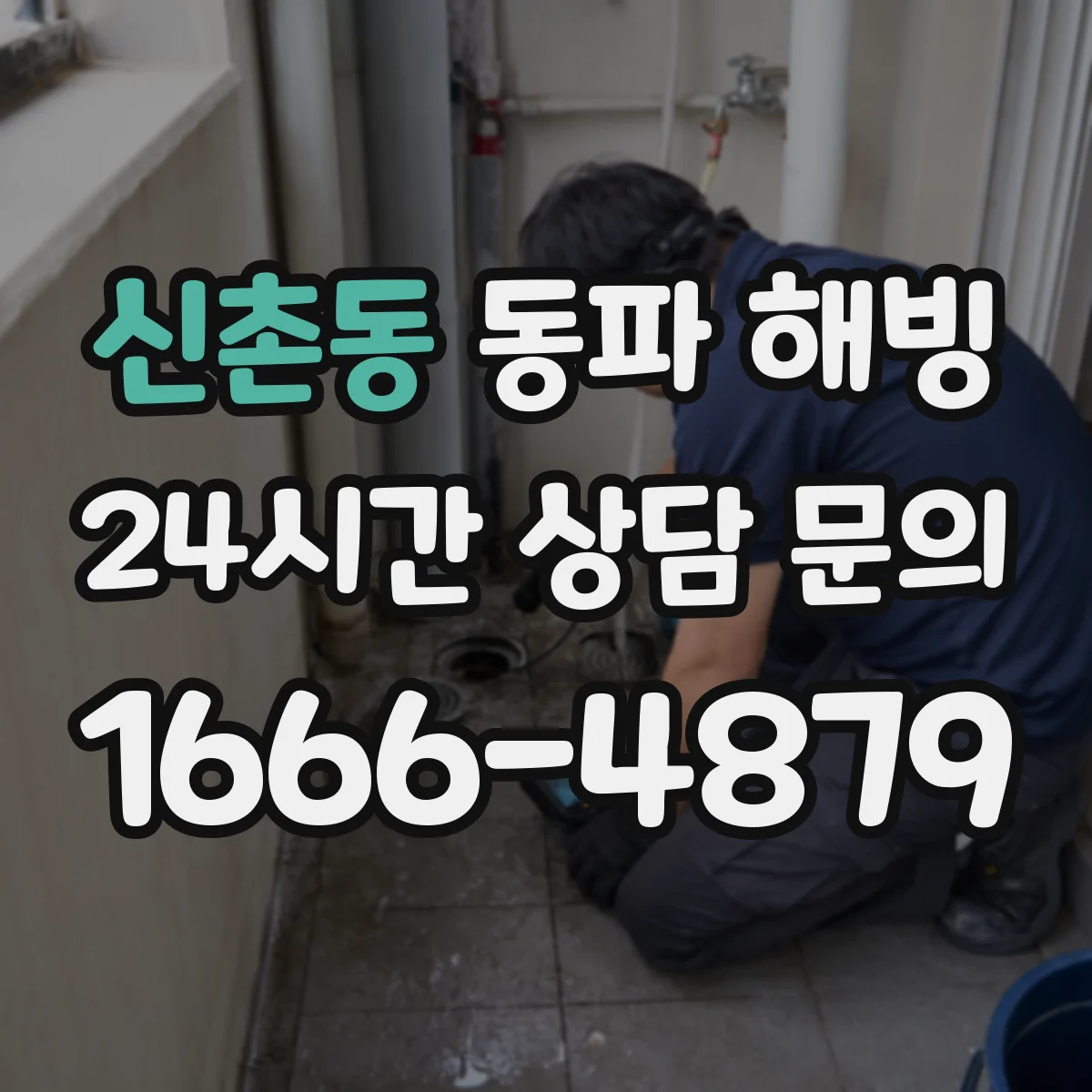 신촌동 동파 해빙