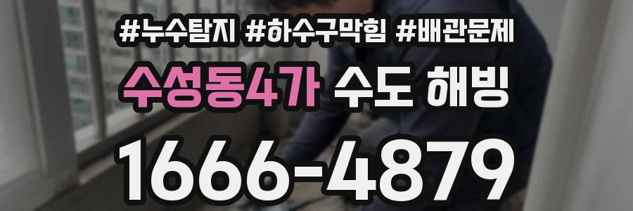 수성동4가 수도 해빙