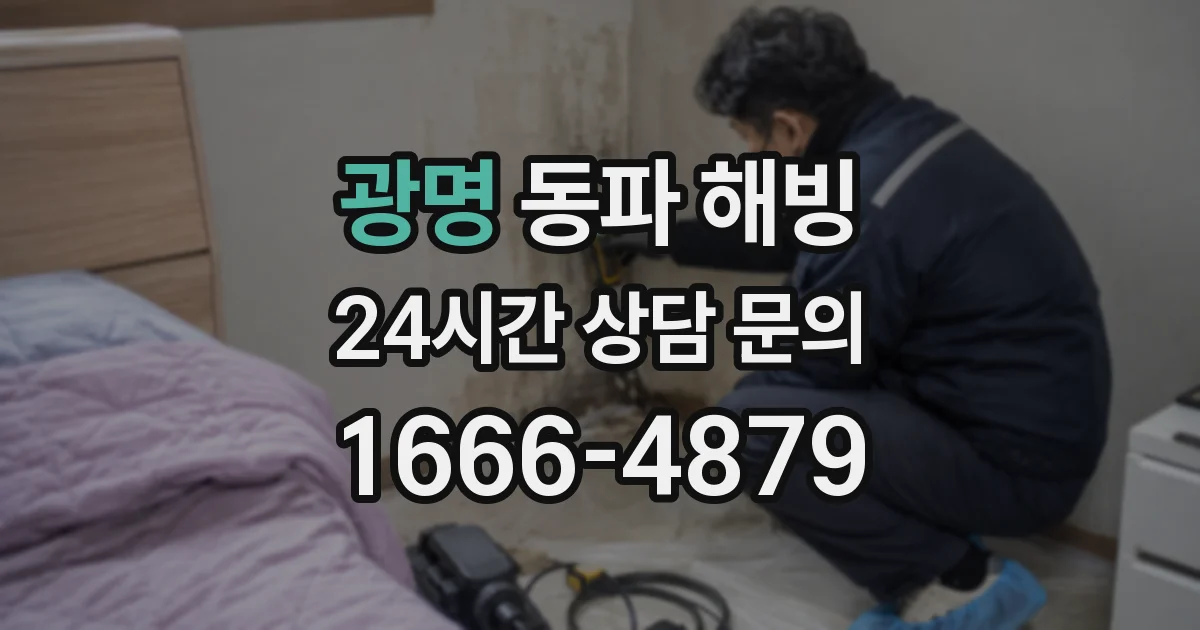 광명 동파 해빙