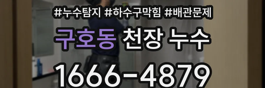 구호동 천장 누수