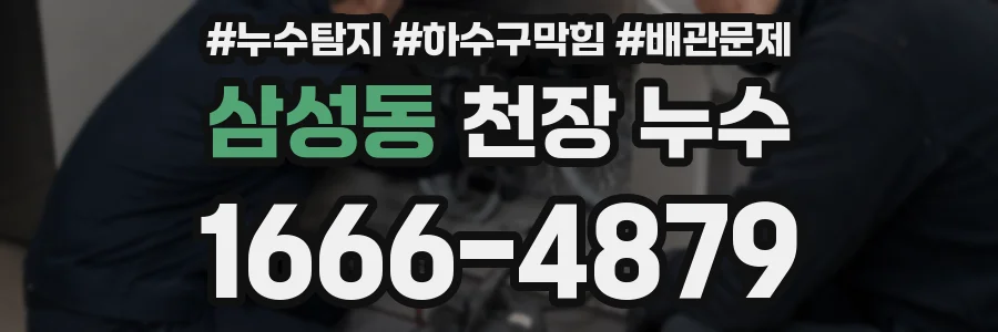 삼성동 천장 누수