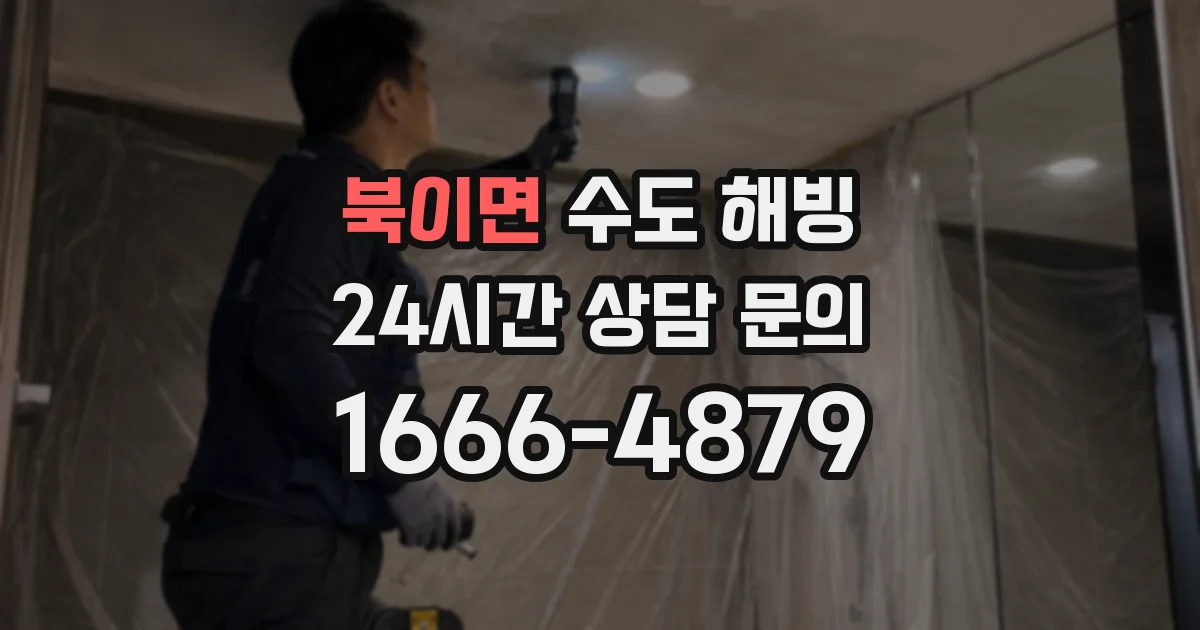 북이면 수도 해빙