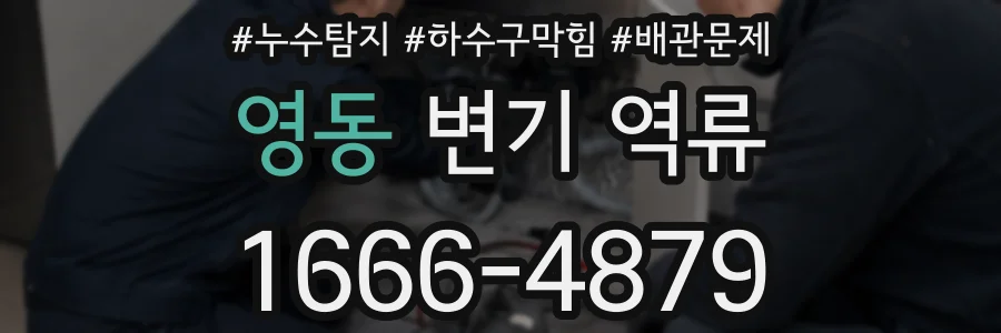 영동 변기 역류