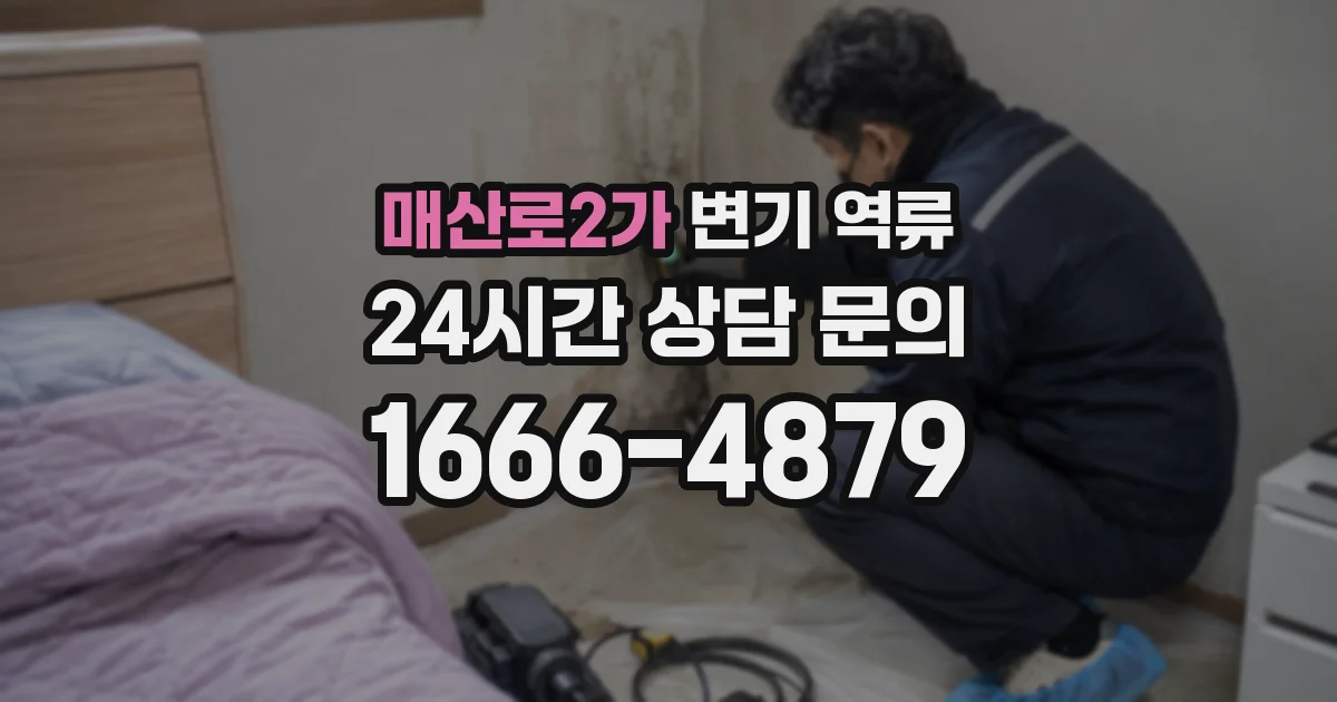 매산로2가 변기 역류