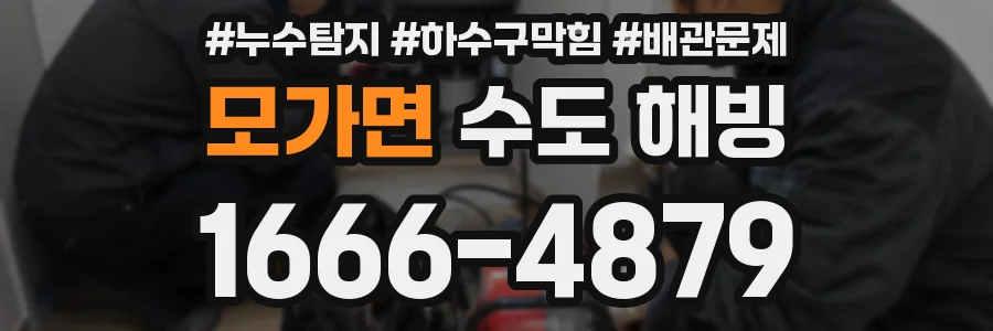 모가면 수도 해빙