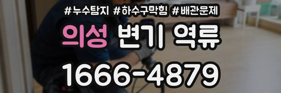 의성 변기 역류
