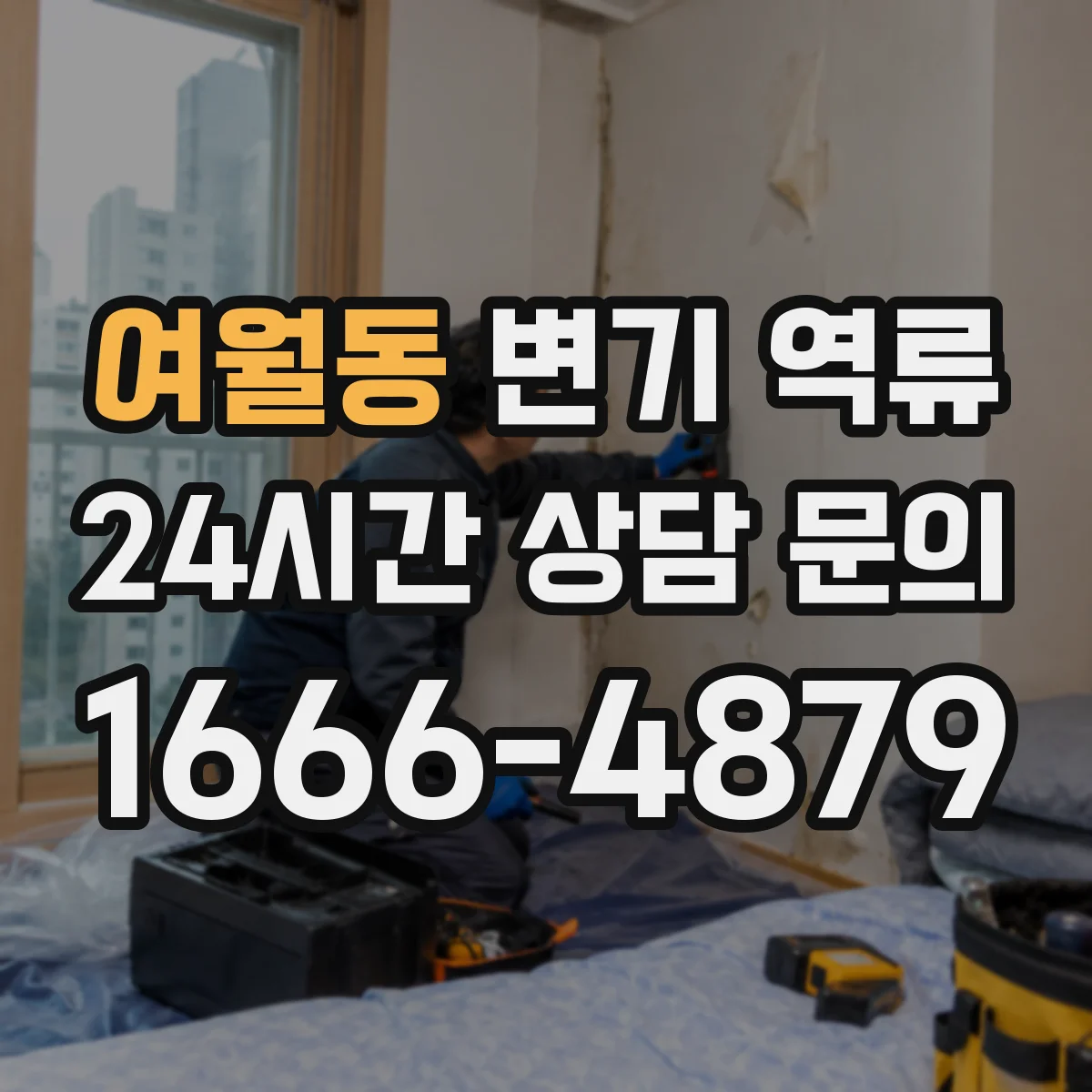 여월동 변기 역류