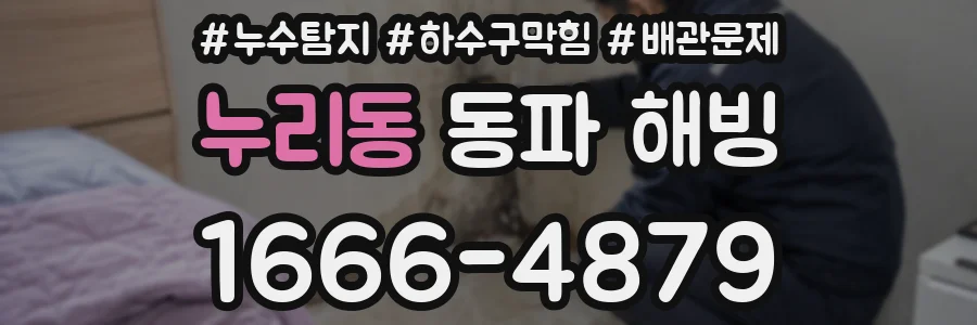 누리동 동파 해빙