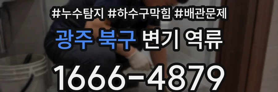 광주 북구 변기 역류