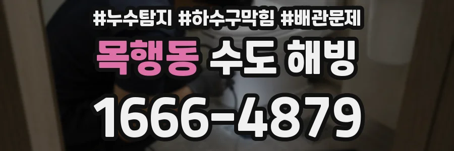 목행동 수도 해빙