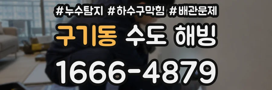 구기동 수도 해빙