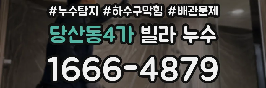 당산동4가 빌라 누수