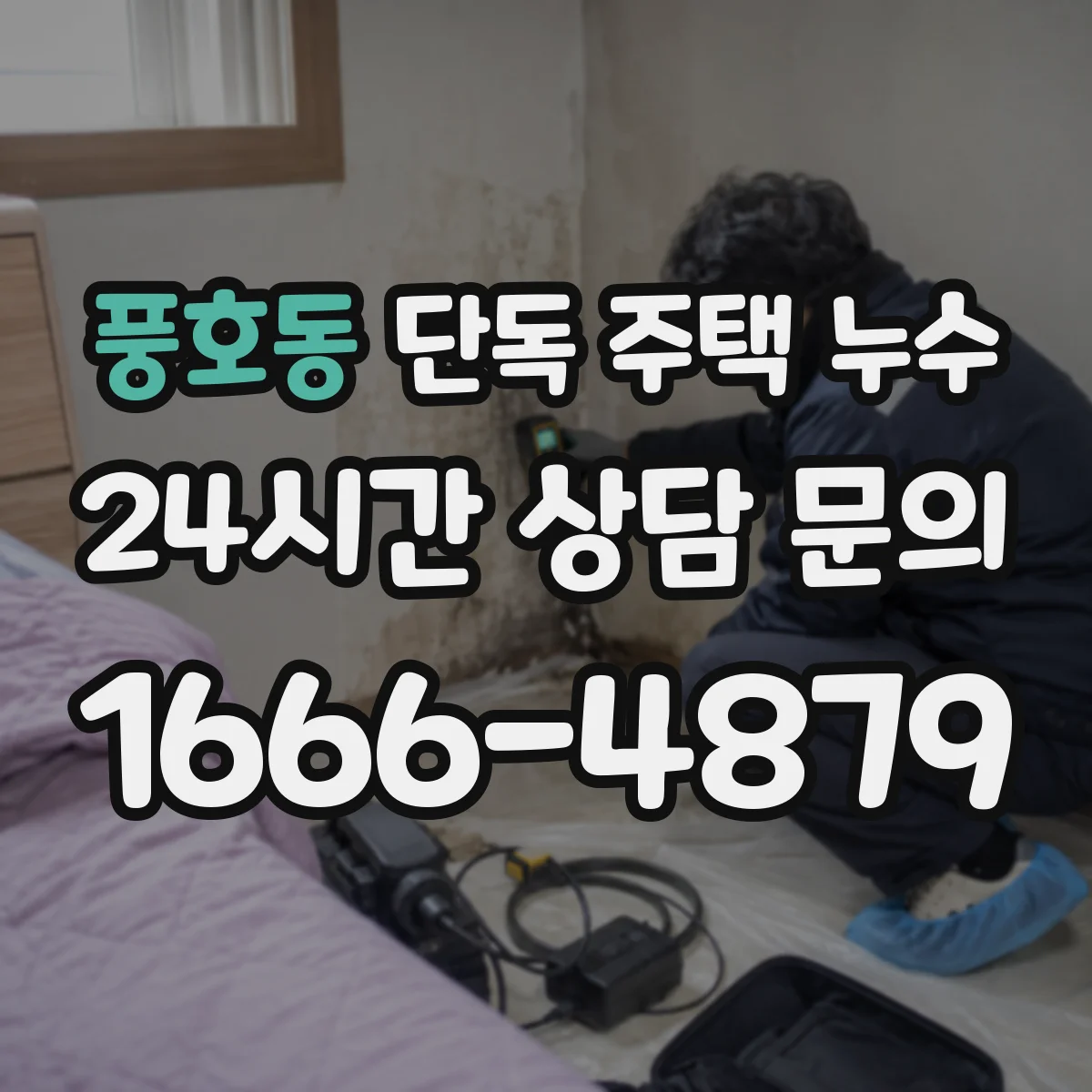 풍호동 단독 주택 누수