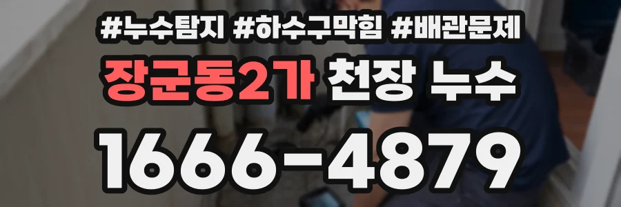 장군동2가 천장 누수