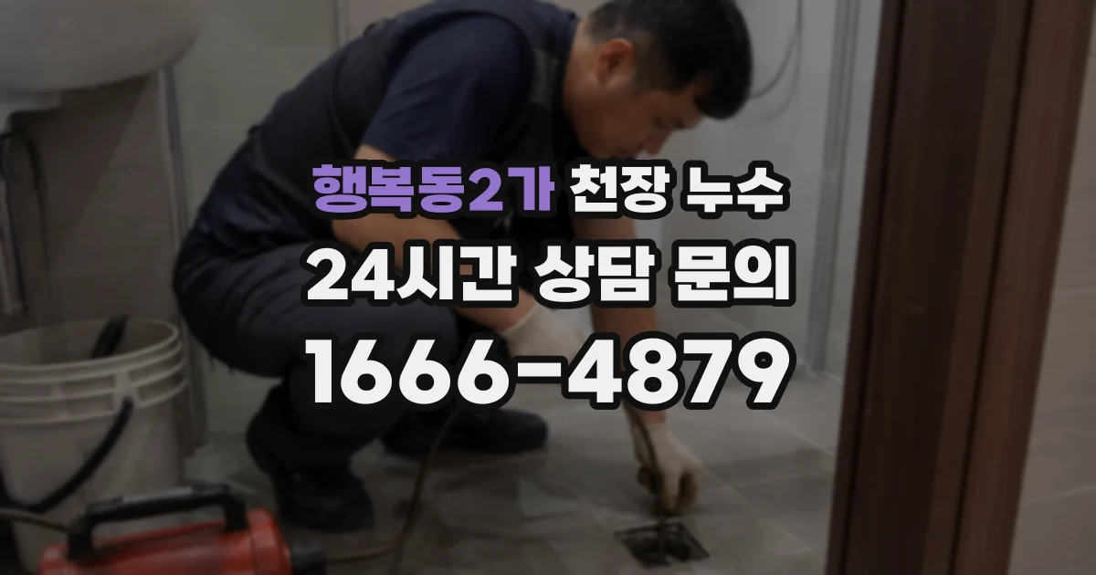 행복동2가 천장 누수