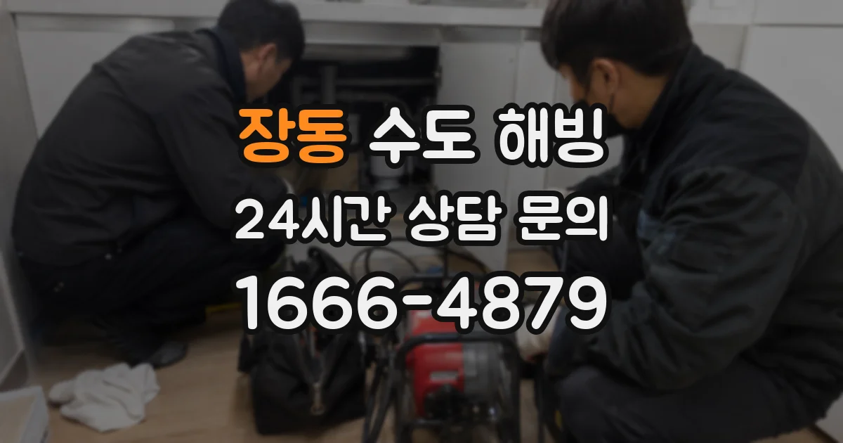 장동 수도 해빙