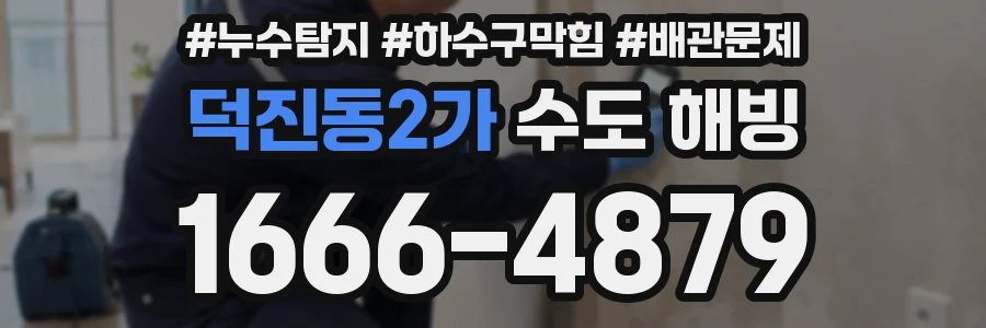 덕진동2가 수도 해빙