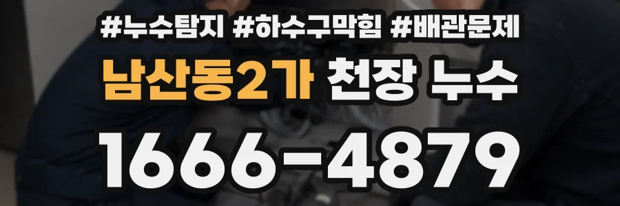 남산동2가 천장 누수