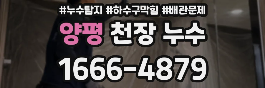 양평 천장 누수