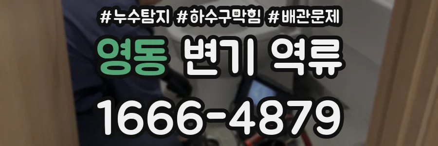 영동 변기 역류