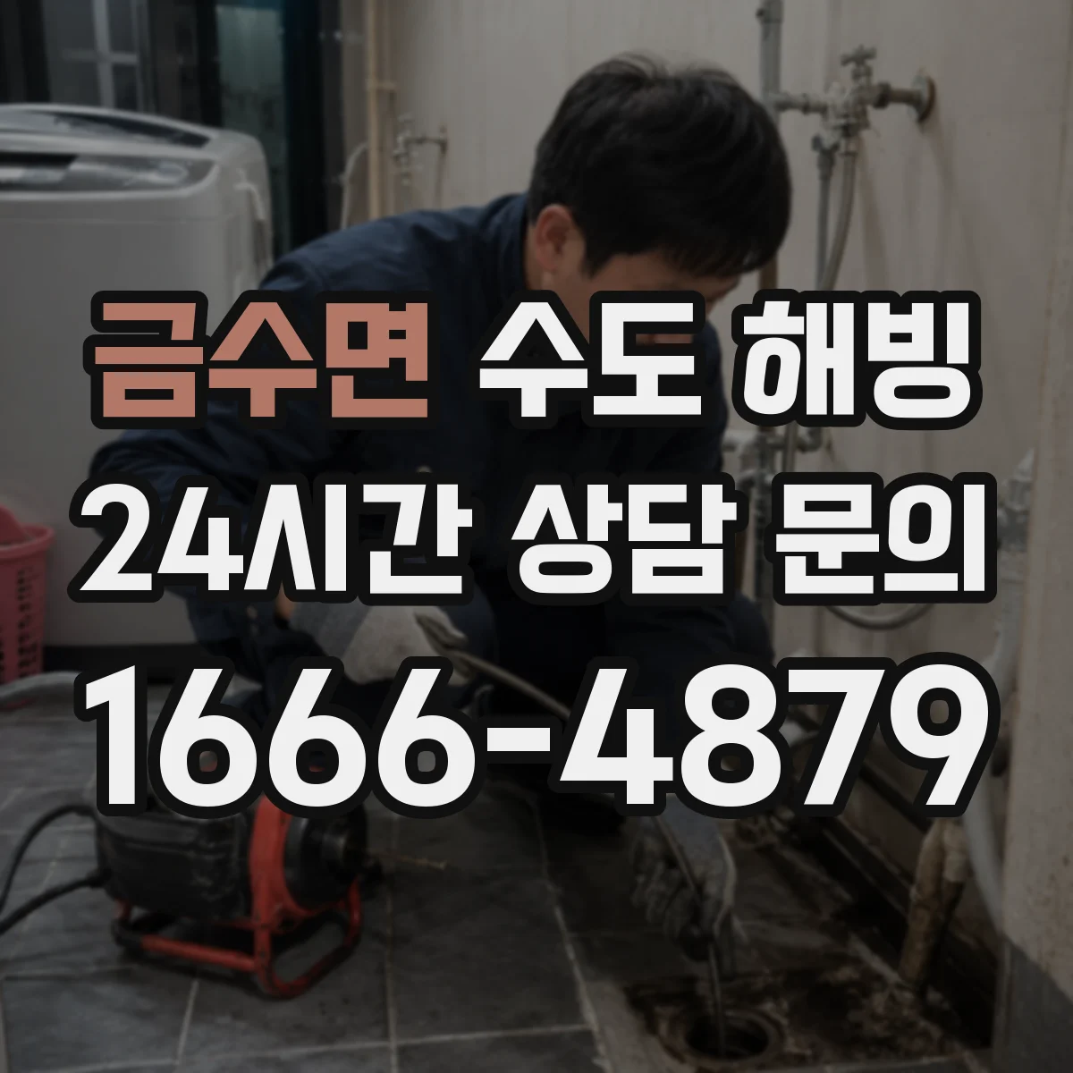 금수면 수도 해빙