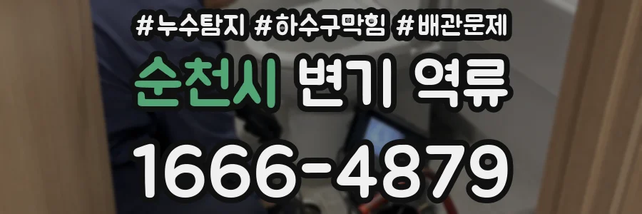 순천시 변기 역류