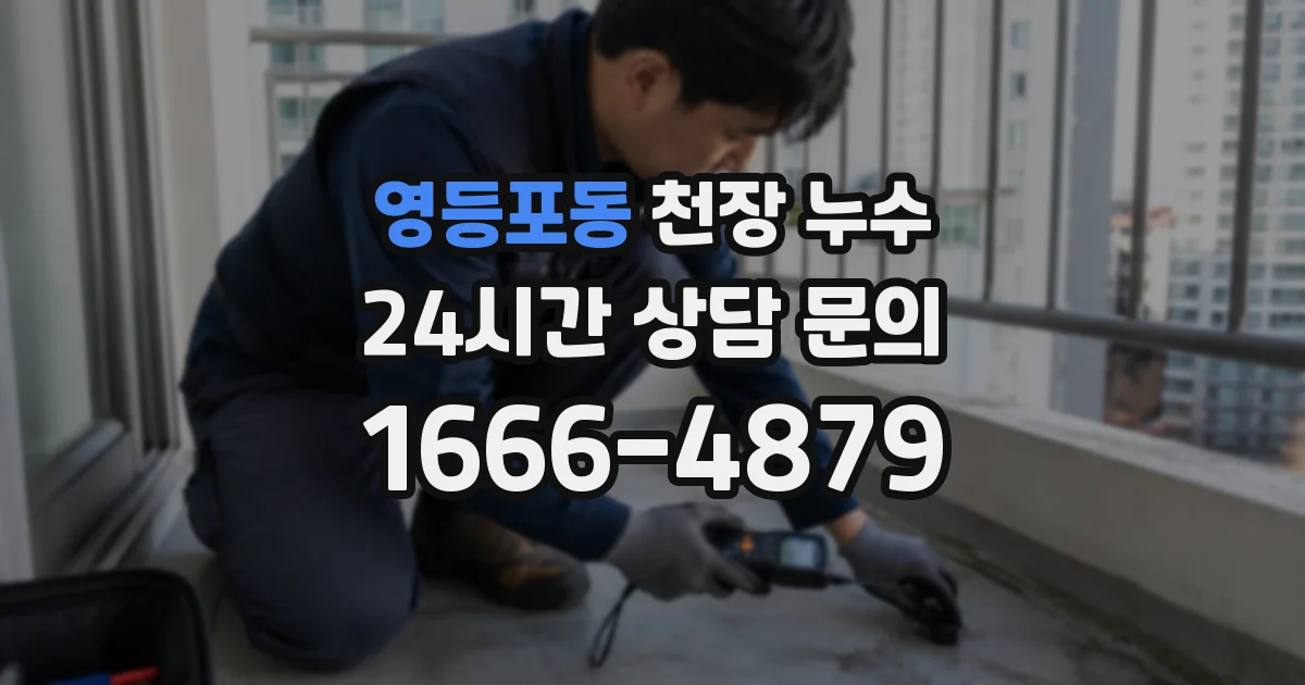 영등포동 천장 누수