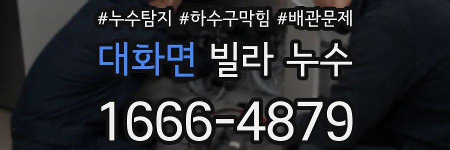 대화면 빌라 누수