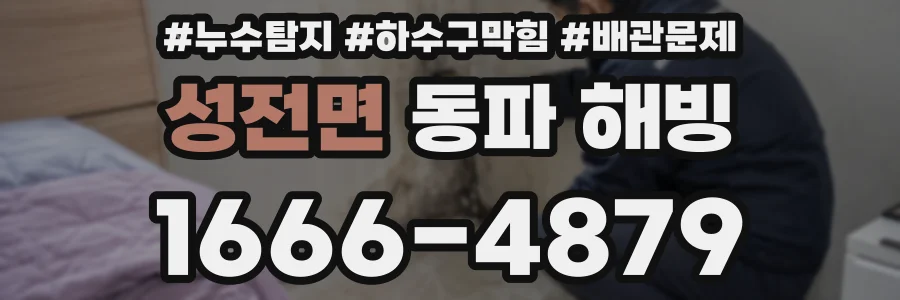 성전면 동파 해빙