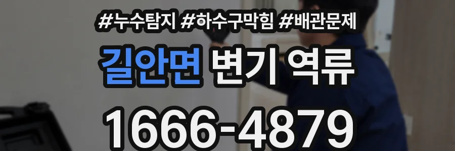 길안면 변기 역류