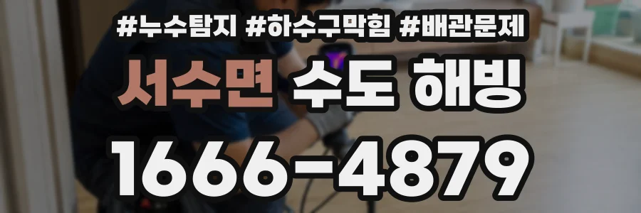 서수면 수도 해빙