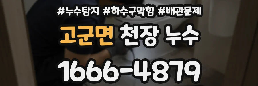 고군면 천장 누수